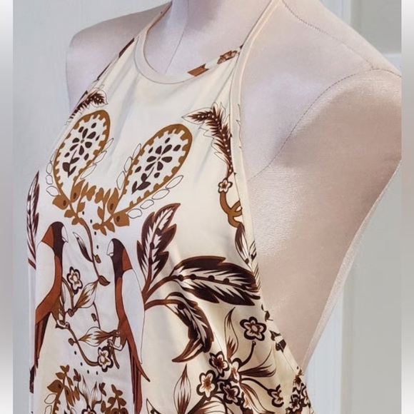 House Of Harlow 1960 Satin‎ maxi Halter Dress NEW - Picture 4 of 7